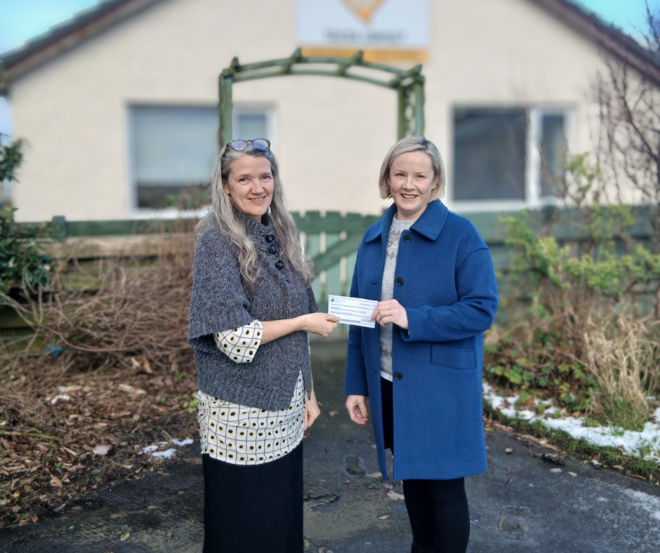 Catriona MacInnes (Tagsa Uibhist) and Alison MacCorquodale (HHP Board)